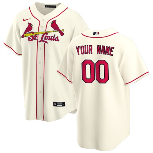 Men's St.Louis Cardinals Customized Stitched MLB Jersey